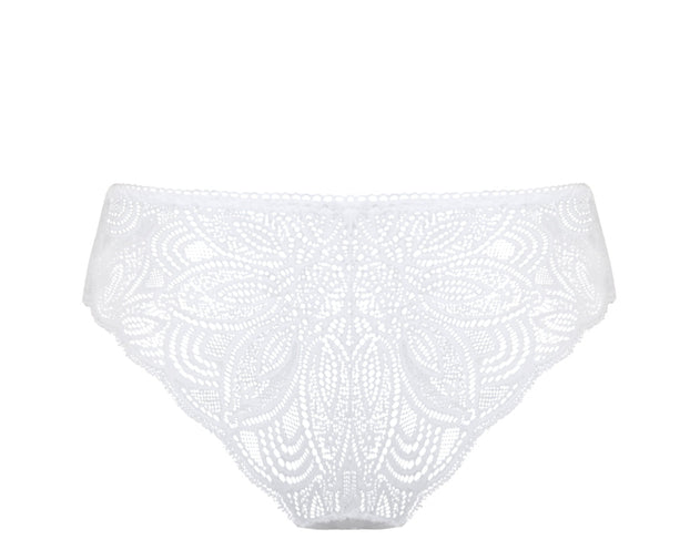Lotus Cheeky Panties White