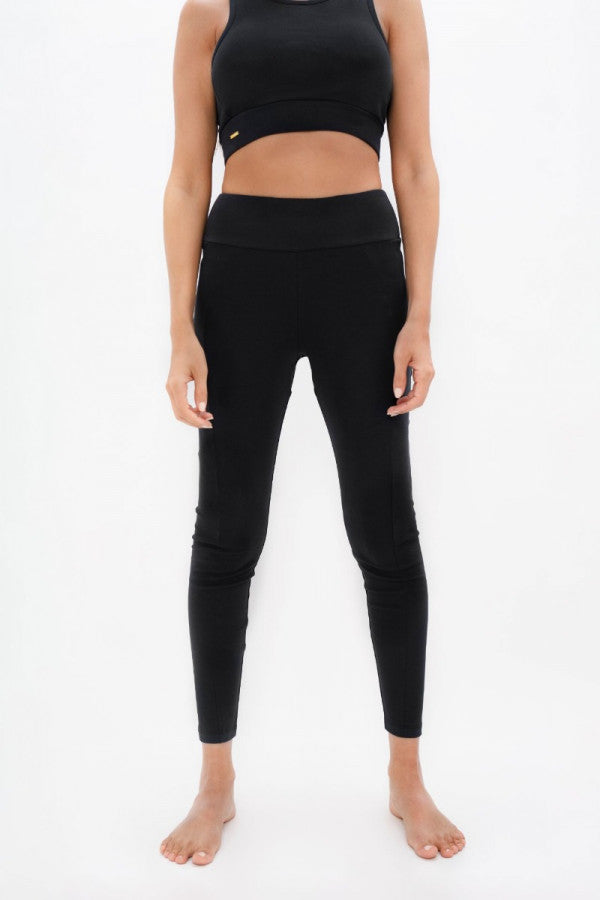 Munich MUC High Waisted Leggings Black Sand