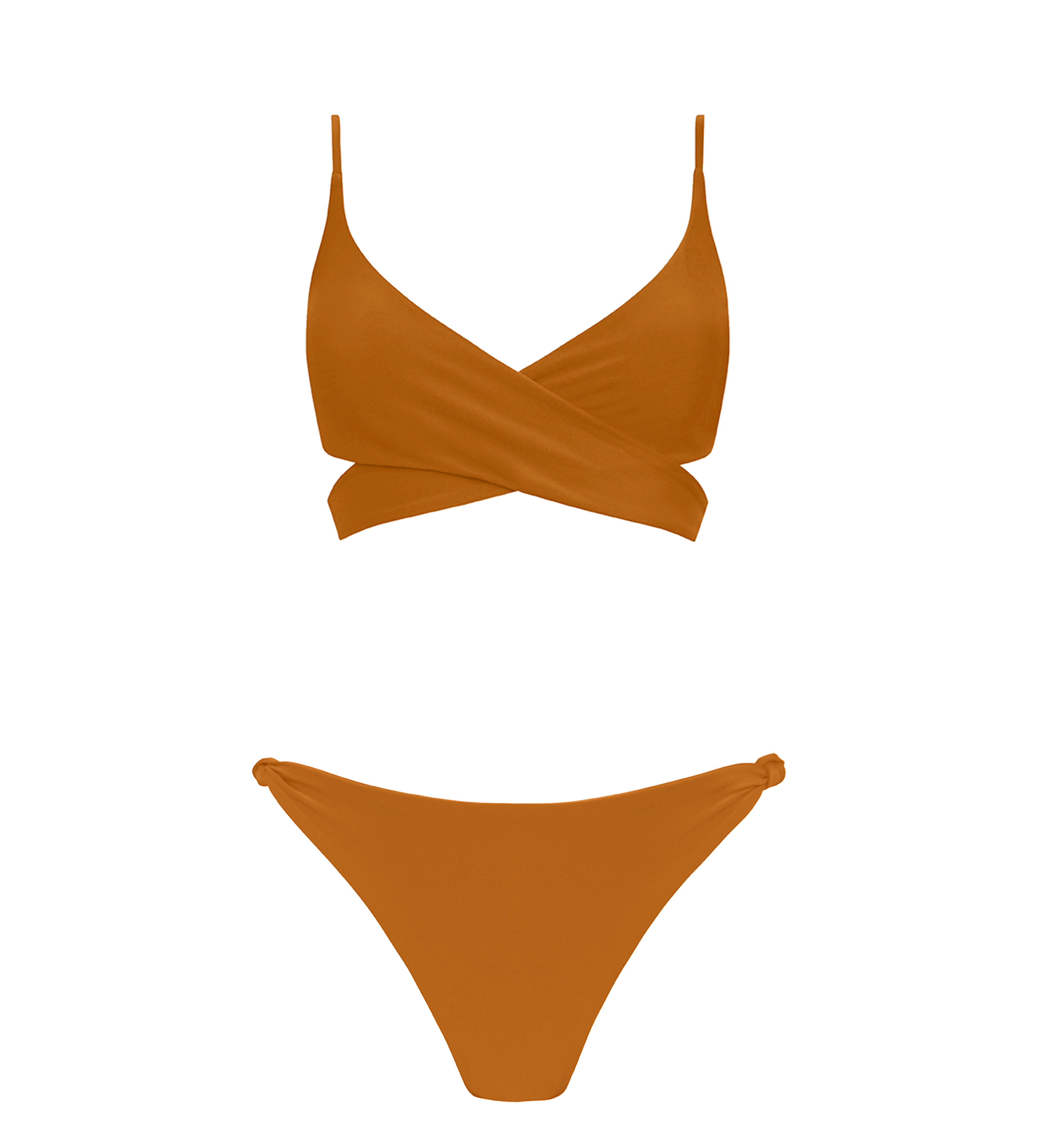 Marigold White/Orange Bralette – Anekdot