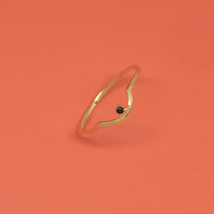Curved Black Ring