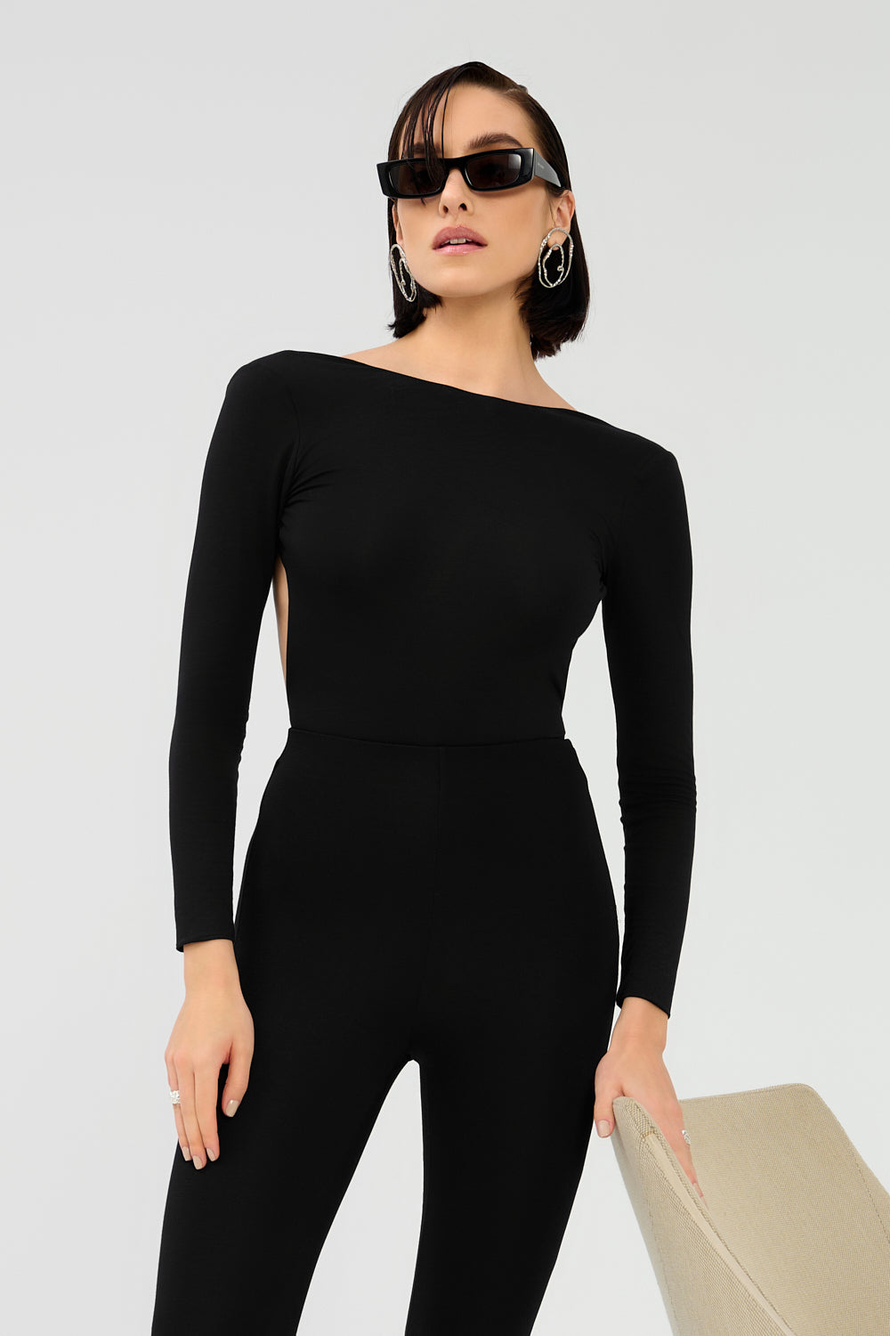Saint Body Avonainen Selkä Body Musta