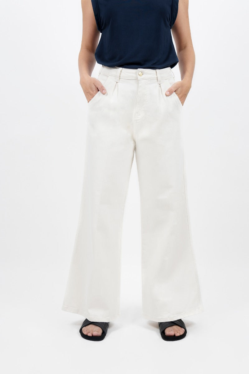 Los Angeles Wide Leg Jeans Alto