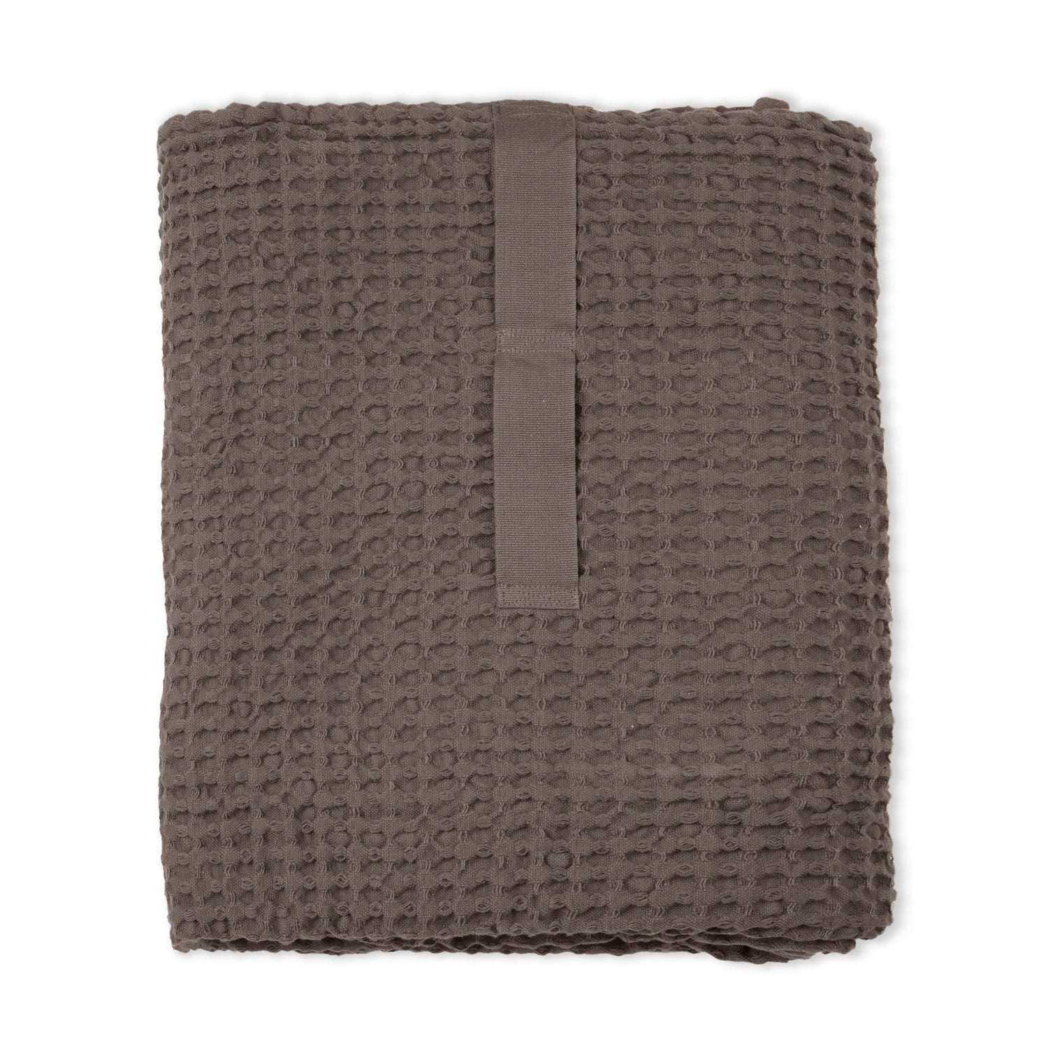 Big Waffle Towel Blanket Clay