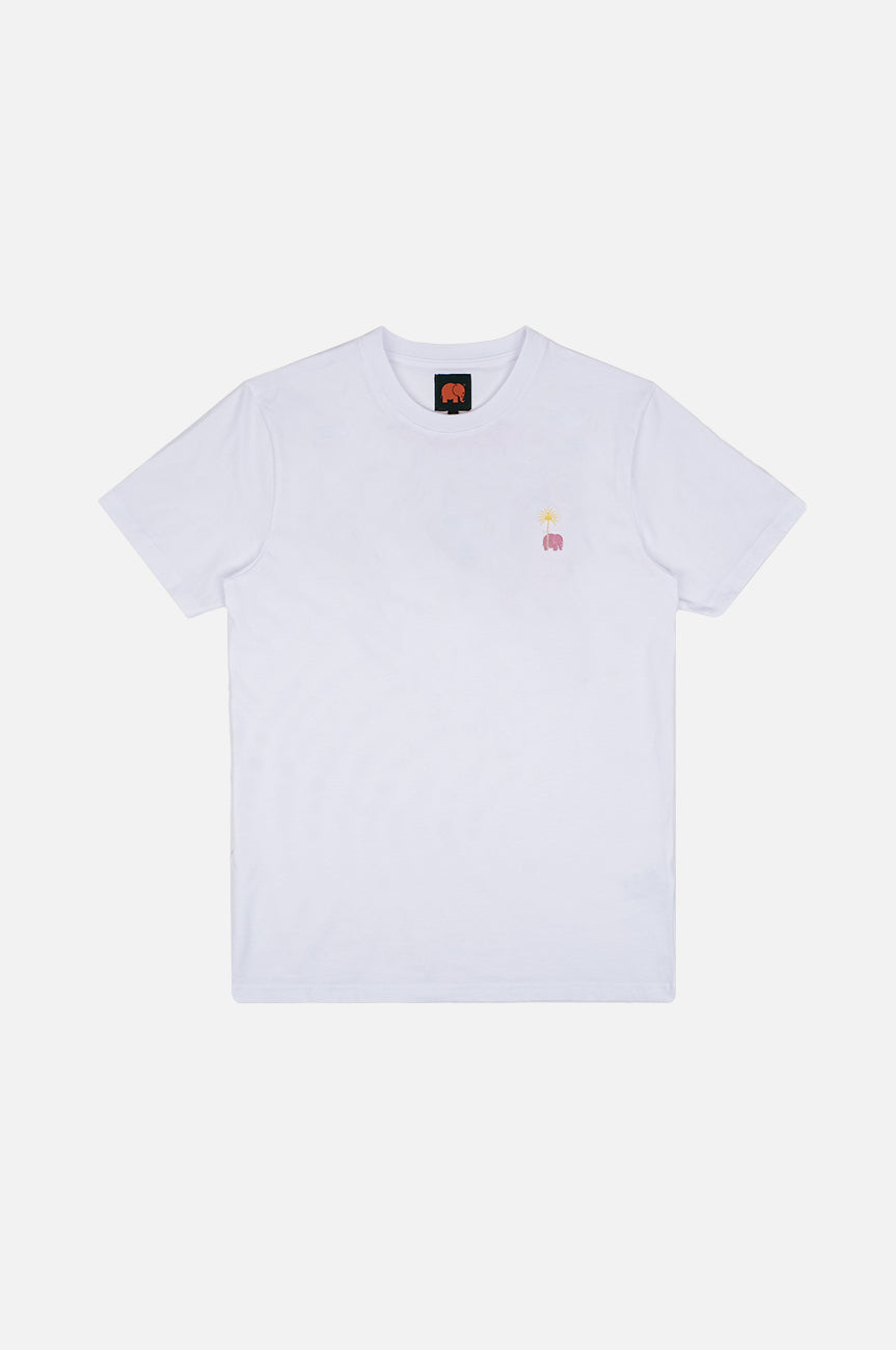 Antonyo Marest x Trendsplant Art Hut T-Shirt White