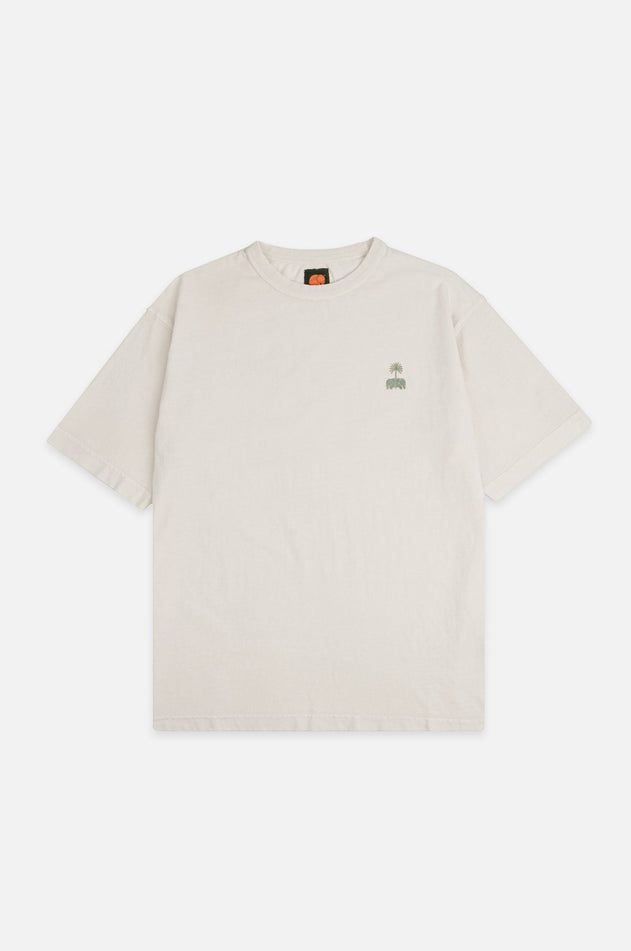Men's Trendsplant x Antonyo Marest Keychain Oversized Heavy T-Shirt Foam White