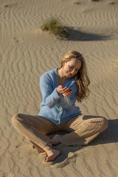 Melody Mohair Cardigan Sky Blue