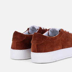 San Pietro 22.7 Corduroy Dark Orange Sneaker