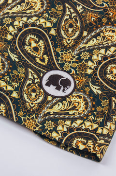 Forest Paisley SEAQUAL®YARN Swim Trunks