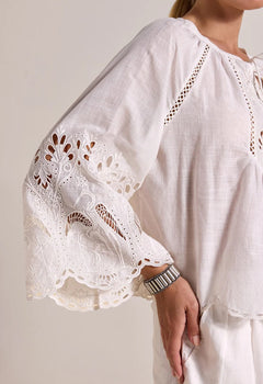 Ashu Top Antique White