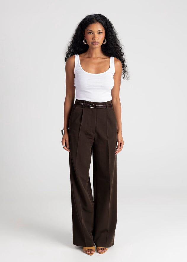 Jagger Tailored Trousers Brown