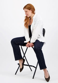 Caramel+ High Waist Jeans Dark Blue