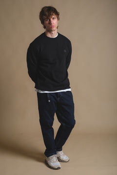 Organic Essential Sweater Black