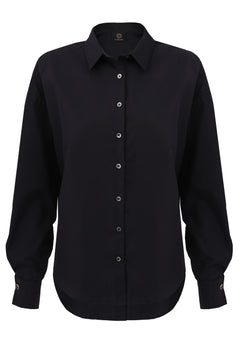 Classic Oversized Shirt Black