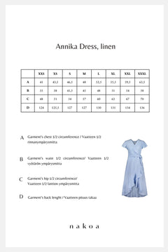Annika Dress Iris