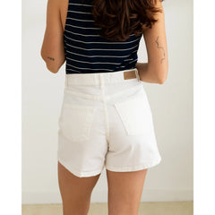 Twill Farkkushortsit Off-White