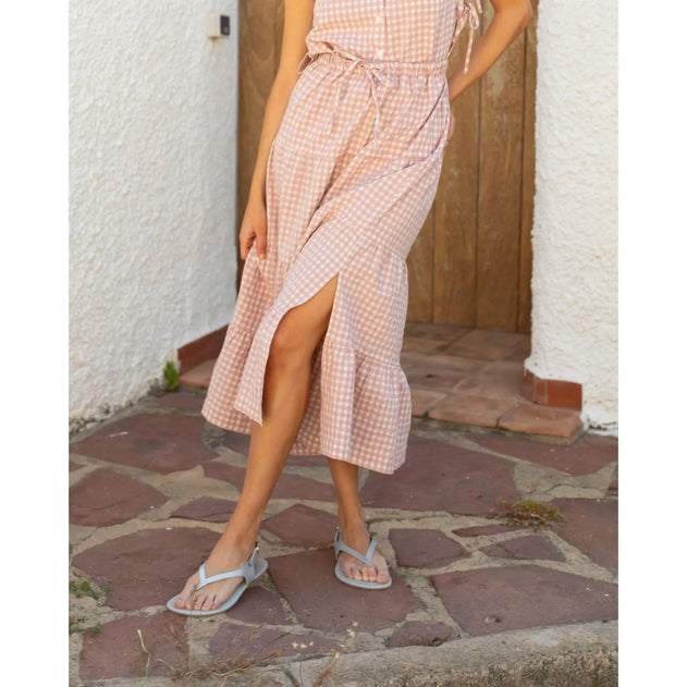 Breeze Skirt Pink Gingham