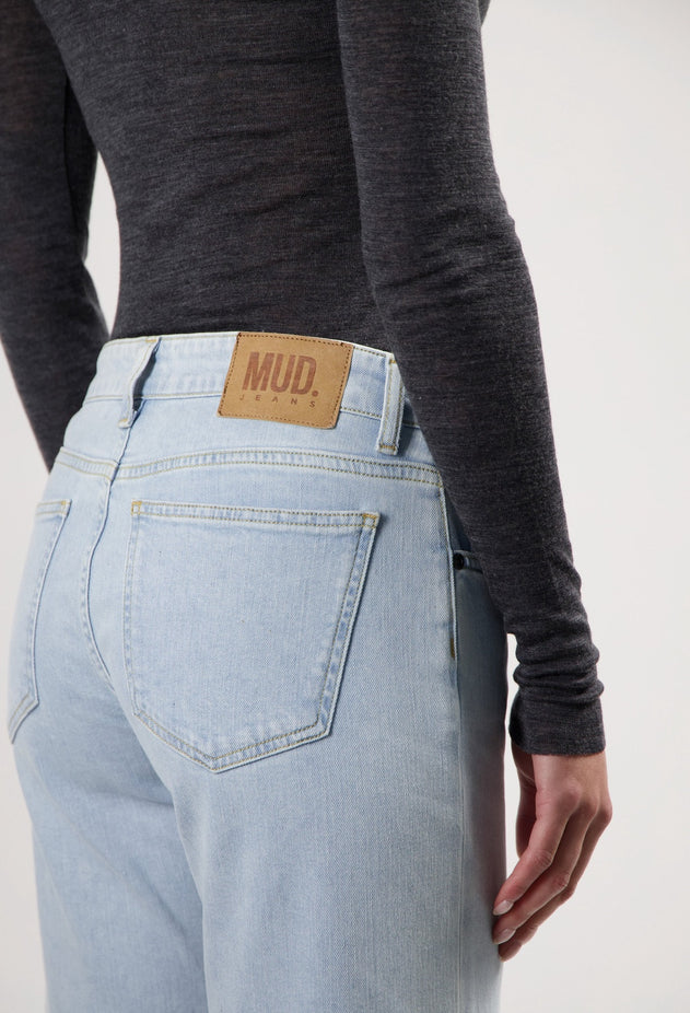 Carry Mid Straight Jeans Light Stone