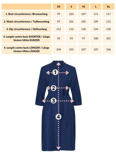 Lidia Shirt Dress Blue