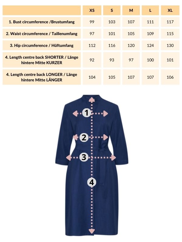 Lidia Shirt Dress Blue