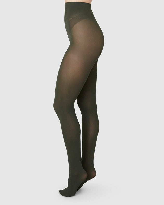 Olivia Premium Tights Green