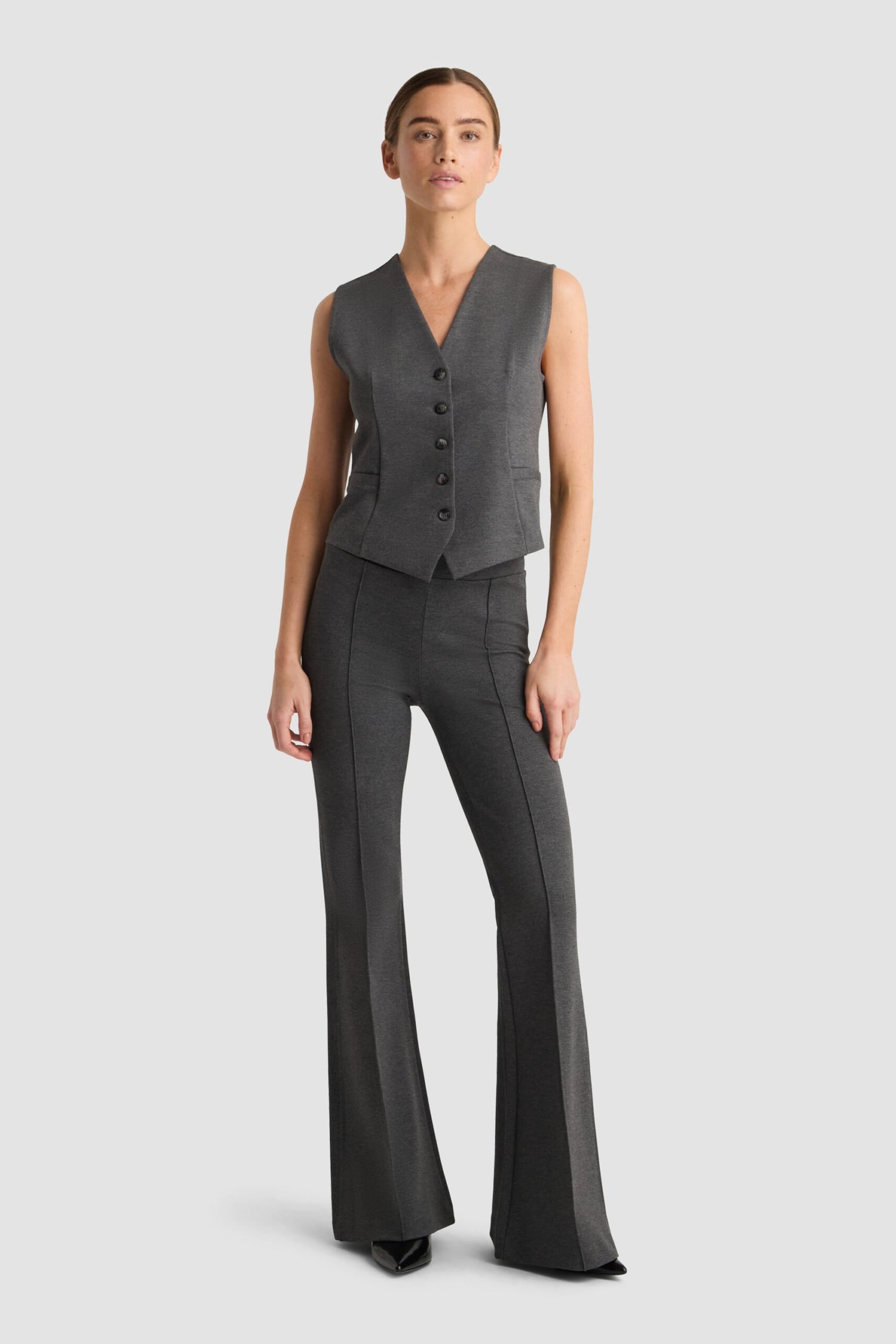 Courtney Vest Graphite Melange