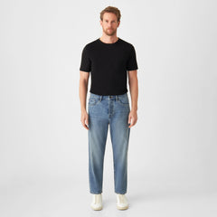 Rise Relaxed Tapered Basic Jeans Vintage Blue