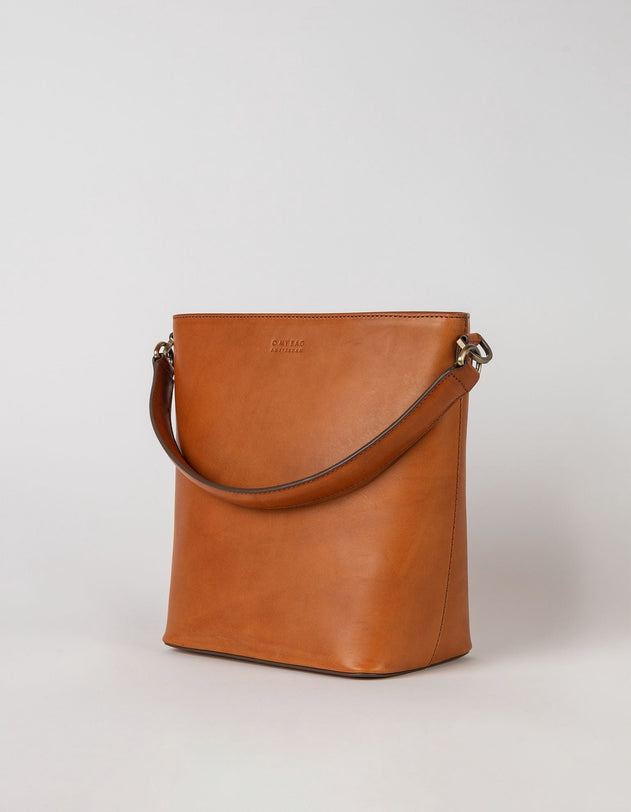 Bobbi Bucket Bag Maxi Classic Leather Cognac