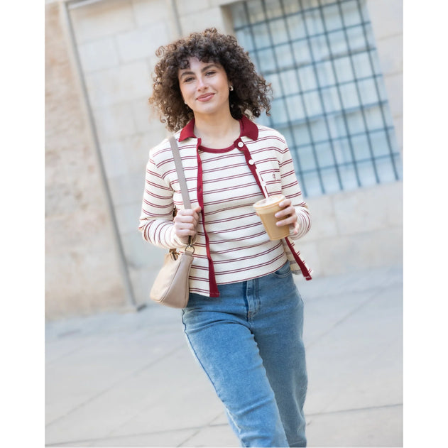 Ribbed Tank Top Stripes