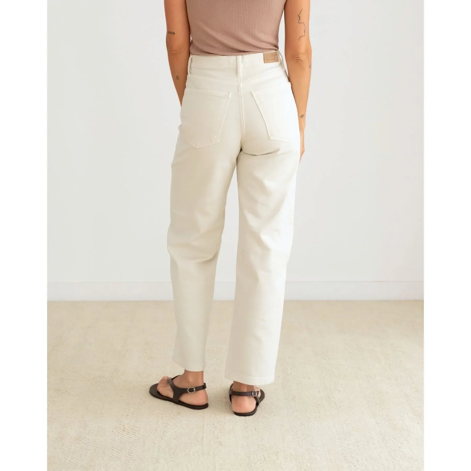 Nuria Jeans White