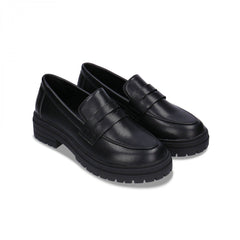 Fiore Musta Vegaani Loafer Chunky Sole