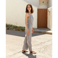 Aura Jumpsuit Black Gingham