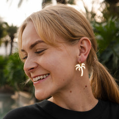 Palmu Earrings Gold