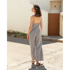 Aura Jumpsuit Black Gingham