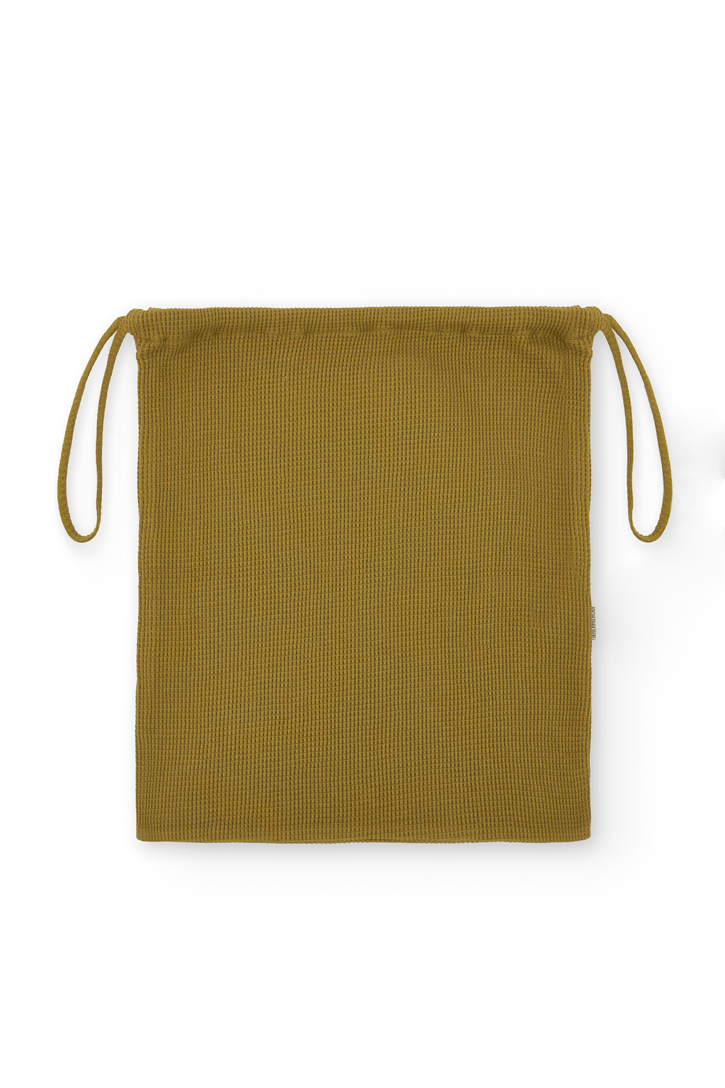 Multipurpose Waffle Pouch Bag Mustard