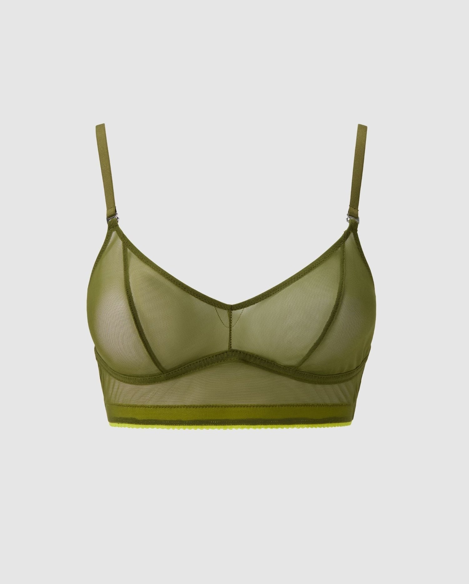 Mesh Balconette Olive