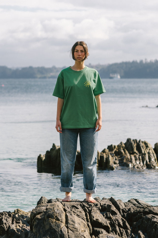 Sun T-Shirt Green