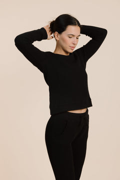 Kali Long Sleeve Top Black