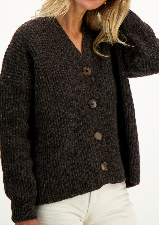 Elisabet Cardigan Brown
