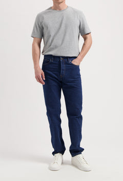 John Mid Straight - Stone Indigo