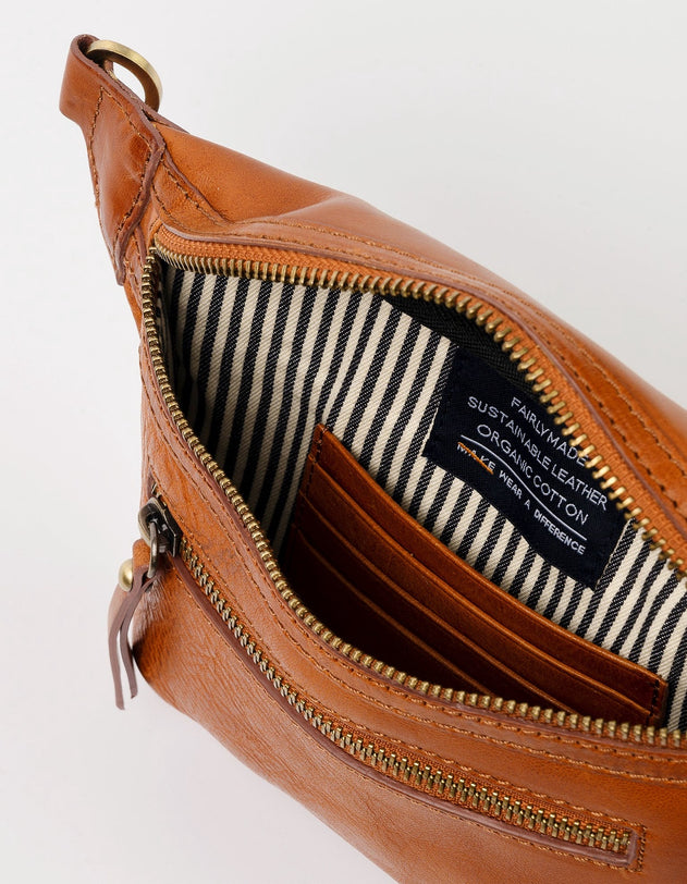 Beck's Vyölaukku Checkered Cognac