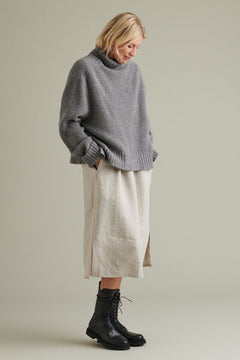 Kökar Merino Wool Sweater Grey