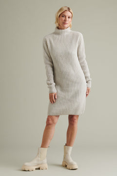 Utö Knitted Dress Short Light Grey