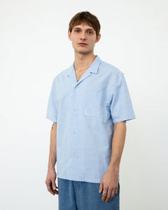 Bowling Shirt Dusty Blue