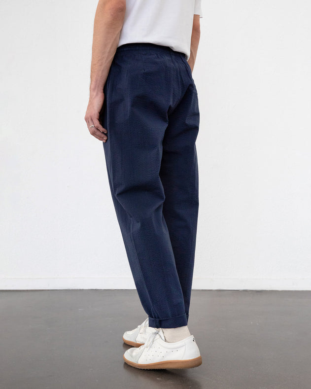 Relaxed Pants Dark Navy