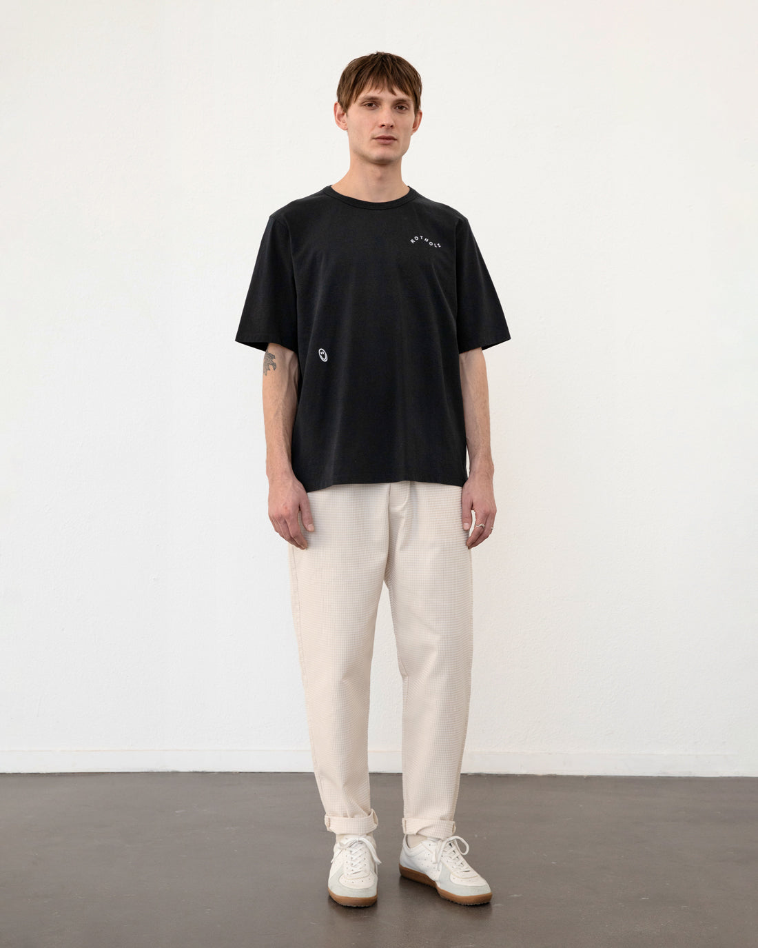 Wavy Logo T-Shirt True Black