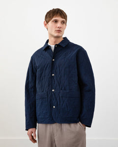 Light Quilt Jacket Dark Navy