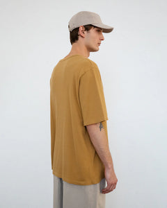 Waffle T-Shirt Mustard Yellow
