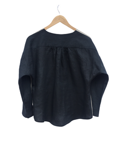 Avena Blouse Black/Beige