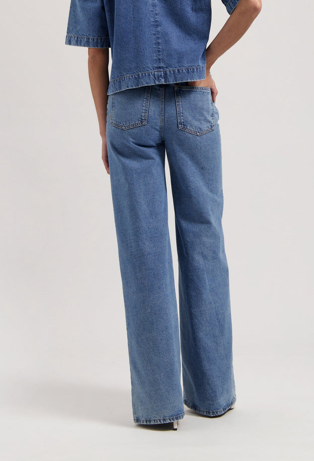 Sara High Loose - Stone Vintage