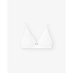 Clotsy Brand Organic Cotton Bra White